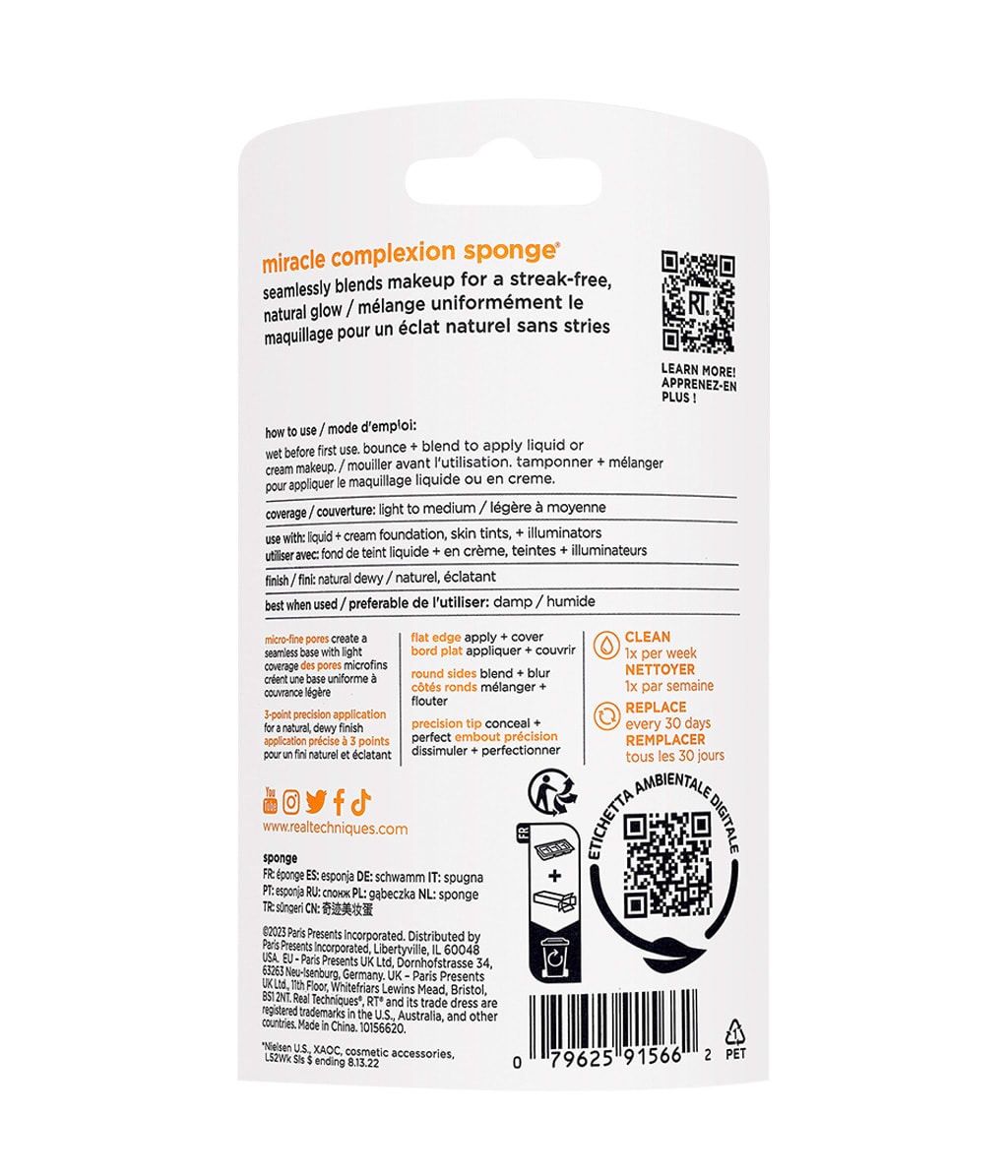 Zdjęcie produktu 2 z 6, Real Techniques Miracle Gąbka do makijażu