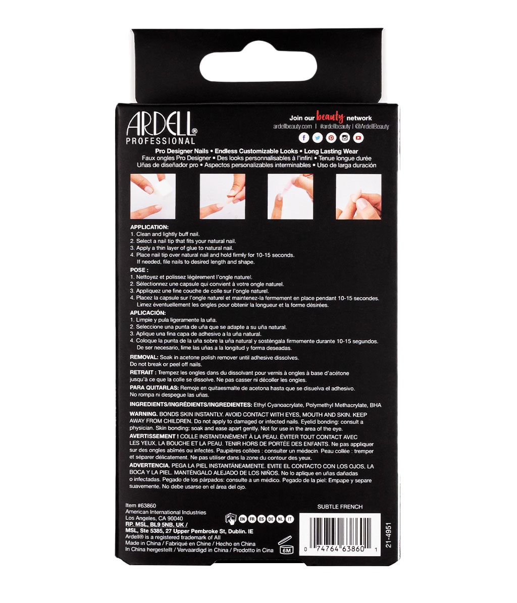 Zdjęcie produktu 2 z 6, Ardell Nail Addict Sztuczne paznokcie