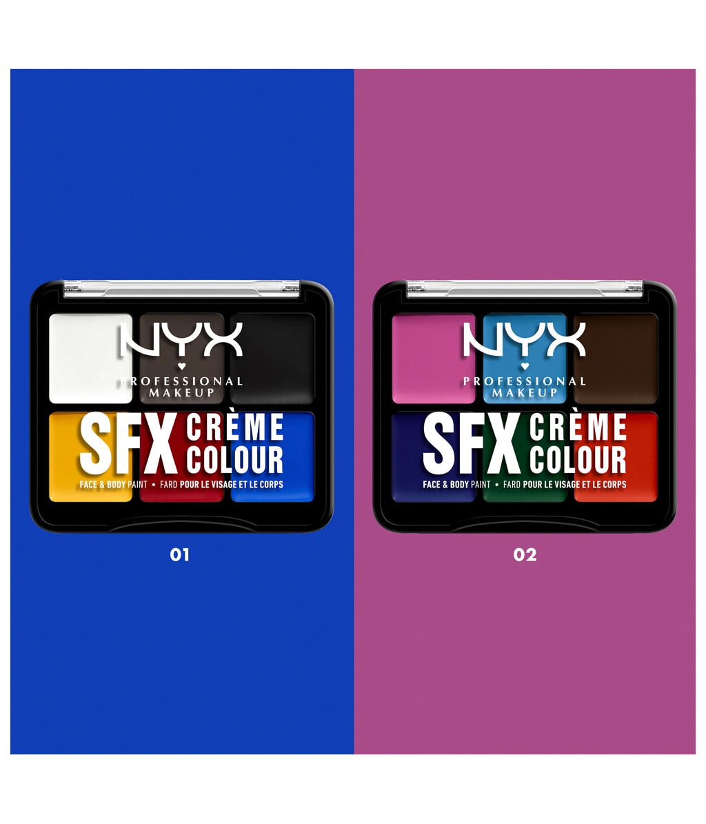 Zdjęcie produktu 5 z 6, NYX Professional Makeup SFX Crème Colour Paleta do makijażu