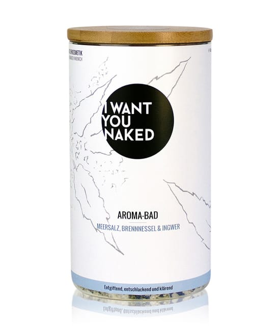 Zdjęcie produktu 1 z 3, I WANT YOU NAKED Meersalz, Brennnessel & Ingwer Dodatek do kąpieli