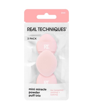 Real Techniques Mini Miracle Powder Puff Trio Gąbka do makijażu 1 szt. można nabyć na stronie Flaconi.pl