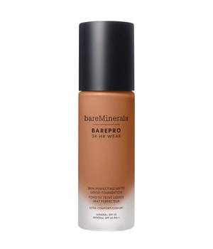 bareMinerals BarePro 24H Matte Comfort Liquid Foundation Podkład w płynie 30 ml Med. Deep 45 Neutral​