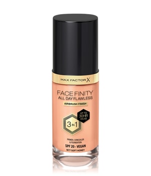 Max Factor Facefinity All Day Flawless Foundation Podkład w płynie 30 ml Nr. 77. Soft honey można nabyć na stronie Flaconi.pl