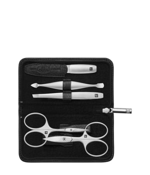 Zwilling Premium Lederetui Black 5tlg Zestaw do manicure 5 szt.