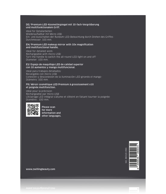 Zdjęcie produktu 3 z 6, Zwilling Lusterko kosmetyczne Premium LED 10x Lusterko kosmetyczne