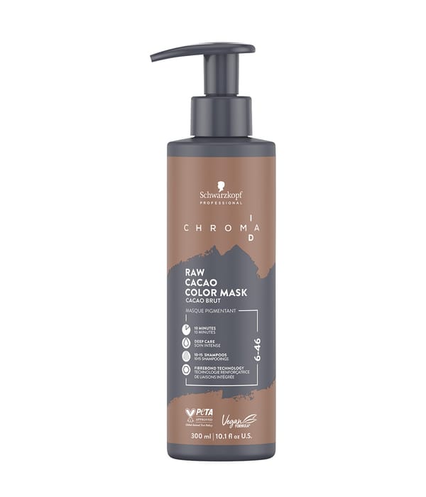 Zdjęcie produktu 1 z 6, Schwarzkopf Professional Chroma ID Raw Cacao Maska koloryzująca