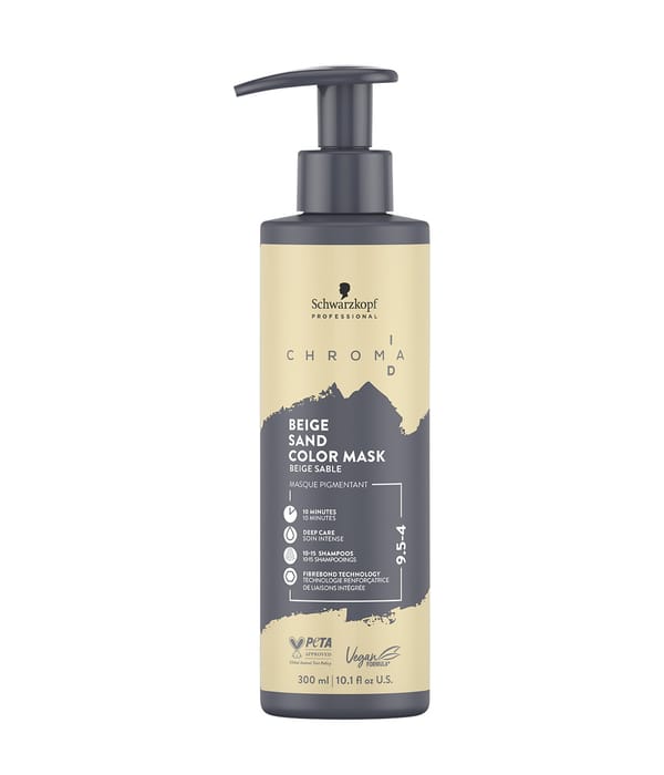 Zdjęcie produktu 1 z 6, Schwarzkopf Professional Chroma ID Beige Sand Maska koloryzująca
