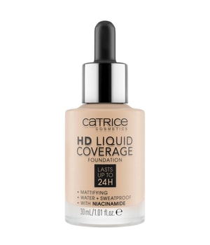 CATRICE HD Liquid Coverage Podkład w płynie 30 ml Nr. 010 - Light Beige można nabyć na stronie Flaconi.pl