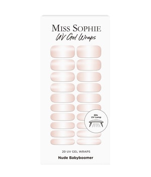 Miss Sophie UV Gel Wraps Nude Babyboomer Folia do paznokci 20 szt. Nude Babyboomer