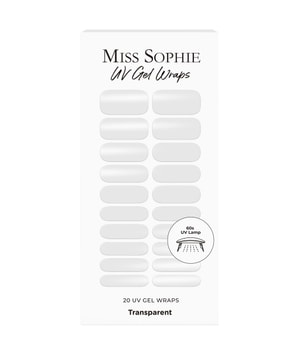 Miss Sophie UV Gel Wraps Transparent Folia do paznokci 20 szt. Transparent