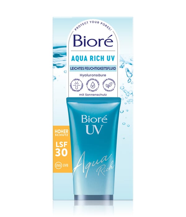Zdjęcie produktu 1 z 2, Bioré Aqua rich Fluid do twarzy