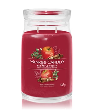 Фото - Інший інтер'єр і декор Yankee Candle Red Apple Wreath Signature Jar Świeca zapachowa 567 g 