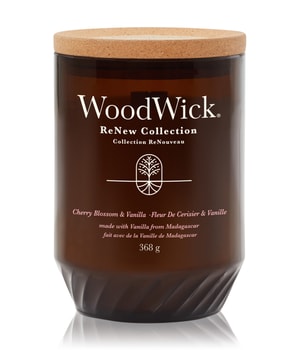 Woodwick Renew Cherry Blossom & Vanilla świeczka zapachowa z drewnianym knotem 368 g można nabyć na stronie Flaconi.pl