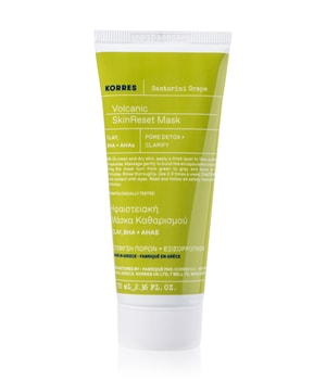 KORRES Santorini Grape Skin Refining Mask with Volcanic Sand Maseczka do twarzy 70 ml można nabyć na stronie Flaconi.pl