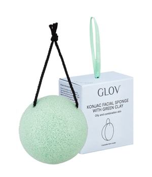 GLOV Konjac Sponge Grey Gąbeczka do twarzy 1 szt.