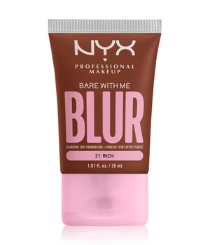NYX Professional Makeup Bare With Me Blur Tint Podkład w kroplach 30 ml Nr. 21 - Rich można nabyć na stronie Flaconi.pl