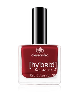 Alessandro Hybrid Lakier do paznokci 8 ml Red Illusion