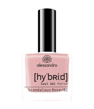 Alessandro Hybrid Lakier do paznokci 8 ml Scandalous Rose