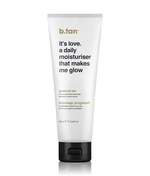 b.tan It's love. A daily moisturizer that makes me glow Emulsja samoopalająca