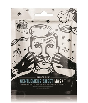 BARBER PRO Gentlemens Sheet Maseczka w płacie