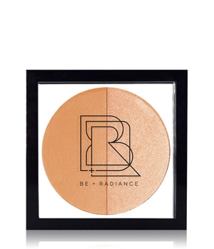 BE + RADIANCE Set + Glow Probiotic Powder + Highlighter Paleta rozświetlaczy 10 g N°23