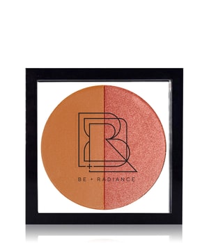 BE + RADIANCE Set + Glow Probiotic Powder + Highlighter Paleta rozświetlaczy 10 g N°50