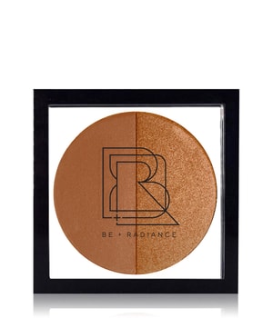 BE + RADIANCE Set + Glow Probiotic Powder + Highlighter Paleta rozświetlaczy 10 g N°60