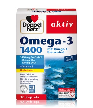 Doppelherz aktiv Omega-3 1400 mit Omega-3 Konzentrat 30 pcs unisex