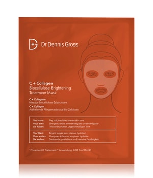 Dr Dennis Gross C + Collagen Maseczka w płacie
