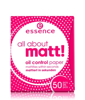 essence All About Matt! Bibułki matujące