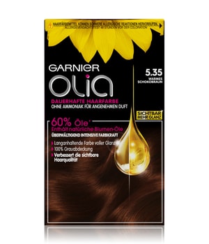 GARNIER OLIA 5.35 Warmes Schokobraun Farba do włosów