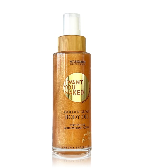 Zdjęcie produktu 1 z 1, I WANT YOU NAKED GOLDEN GLOW Olejek do ciała