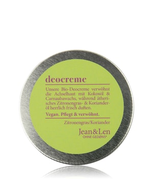 Jean & Len Ohne Gedøns* Zitronengras / Koriander dezodorant w kremie 50 ml