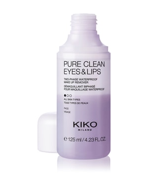 Фото - Засіб для очищення обличчя і тіла KIKO Milano Pure Clean Eyes & Lips Płyn oczyszczający cerę 125 ml
