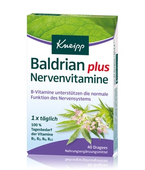 Kneipp Baldrian plus Nervenvitamine Dragees 40 pcs dla kobiet