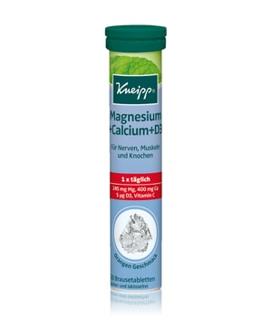 Kneipp Magnesium + Calcium + D3 Brausetabletten 20 pcs dla kobiet