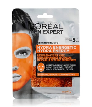 L'Oréal Men Expert Hydra Energy Maseczka w płacie 30 g 3600523704378 base-shot_pl