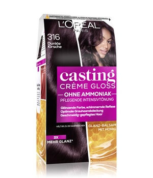 L'Oréal Paris Casting Crème Gloss Nr. 316 - Dunkle Kirsche 1 pcs dla kobiet