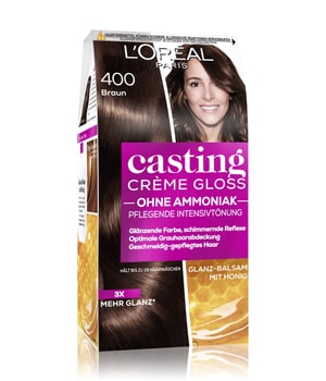 L'Oréal Paris Casting Crème Gloss Nr. 400 - Braun farba półtrwała do włosów 1 szt.