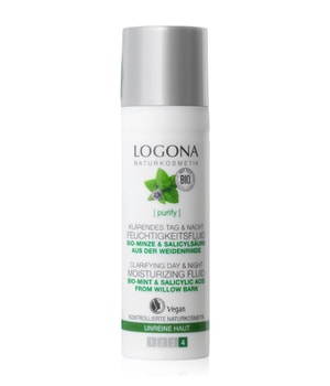 Logona Bio-Minze & Salicylsäure Fluid do twarzy