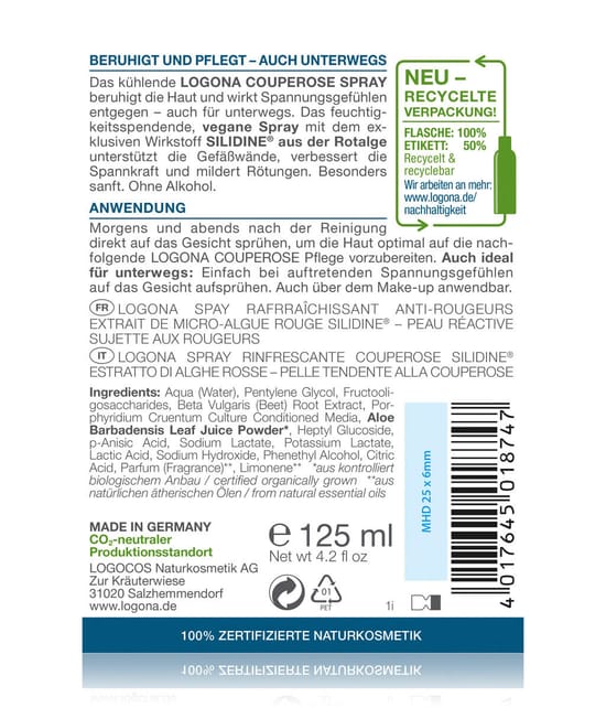 Logona Couperose Spray do twarzy 125 ml 4017645018747 detail-shot_pl