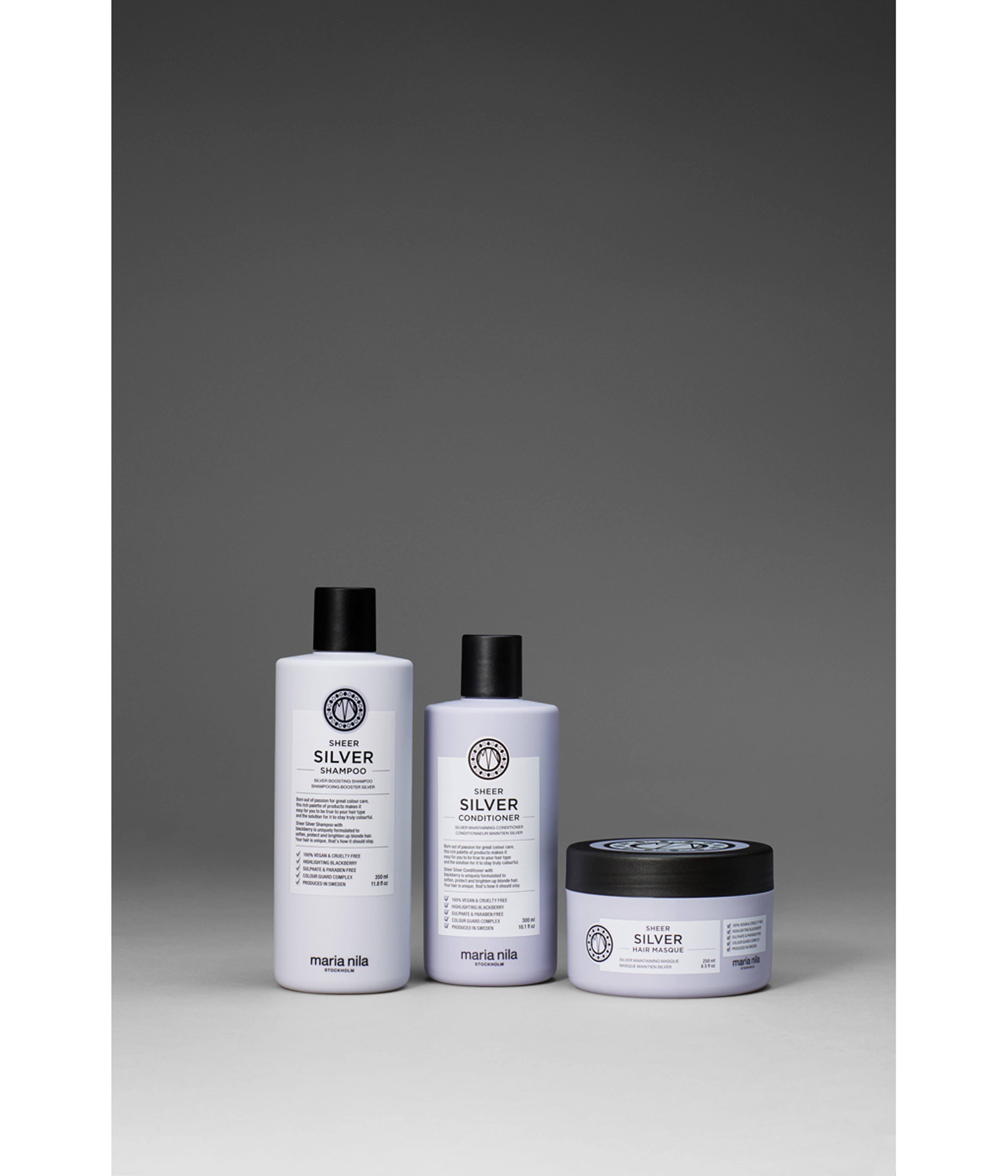 Zdjęcie produktu 6 z 6, Maria Nila Sheer Silver Szampon do włosów