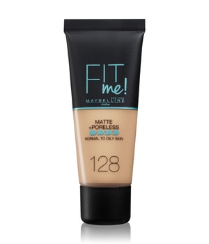 Maybelline Fit Me Matt+Poreless Podkład w płynie 30 ml Nr. 128 - Warm Nude można nabyć na stronie Flaconi.pl
