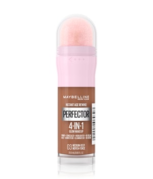Maybelline Instant Age Rewind Perfector 4-in-1 Glow Podkład w płynie 20 ml Nr. 03 - Medium-Deep