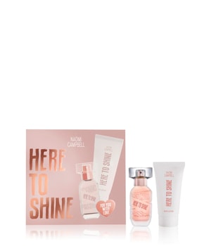 naomi campbell here to shine woda toaletowa 15 ml   zestaw 