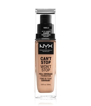 NYX Professional Makeup Can't Stop Won't Stop 24-Hour Foundation Podkład w płynie 30 ml Nr. 06 - Vanilla można nabyć na stronie Flaconi.pl