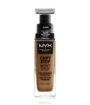 NYX Professional Makeup Can't Stop Won't Stop 24-Hour Foundation Podkład w płynie 30 ml Nr. 15.3 - Almond można nabyć na stronie Flaconi.pl
