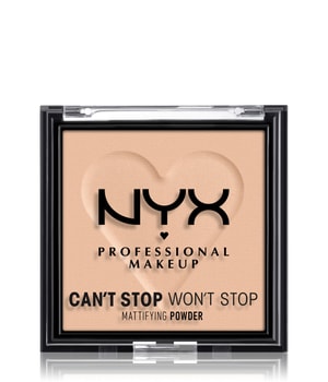 NYX Professional Makeup Can't Stop Won't Stop Mattifying Powder puder matujący odcień 03 Light Medium 6 g można nabyć na stronie Flaconi.pl