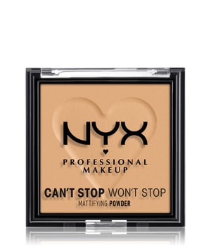 NYX Professional Makeup Can’t Stop Won’t Stop Mattifying Powder Kompaktowy puder 6 g Nr. 05 - Golden