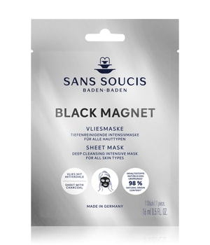 Sans Soucis Black Magnet Maseczka w płacie 1 szt. 4086200254159 base-shot_pl